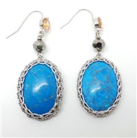 Orecchini Ottaviani Donna in Pietre dure Cristallo 49159